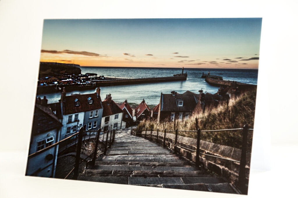 Whitby Greeting Card 199 Steps