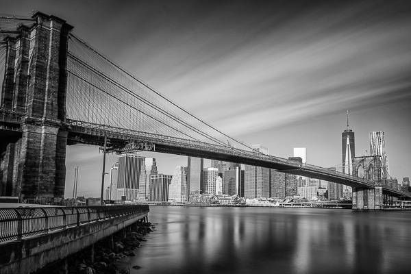 Brooklyn Bridge Black and White - Images On